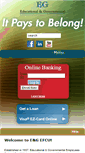 Mobile Screenshot of egefcu.com